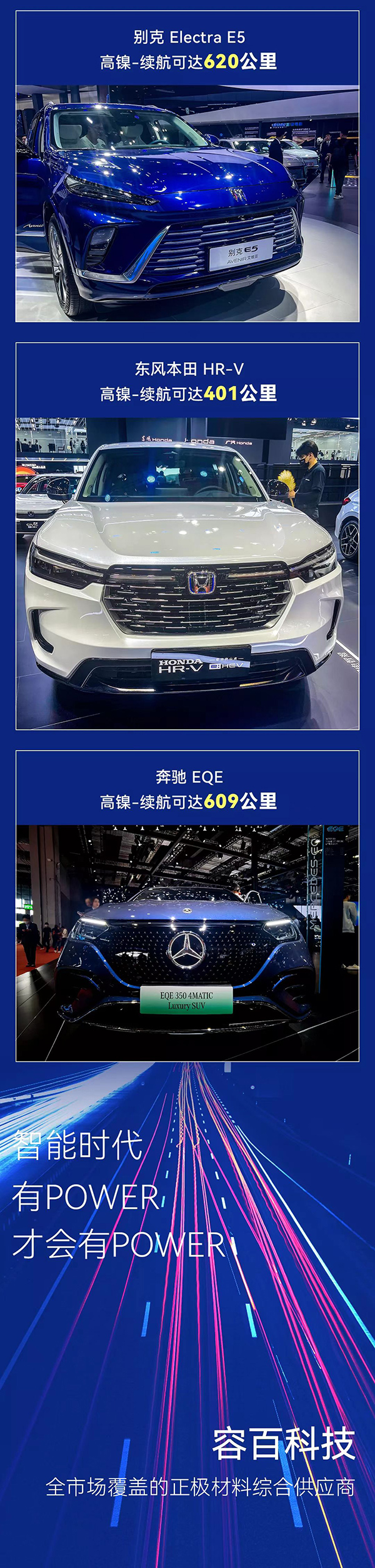 搭载高镍三元电池 上海车展数十款新车全球首发亮相