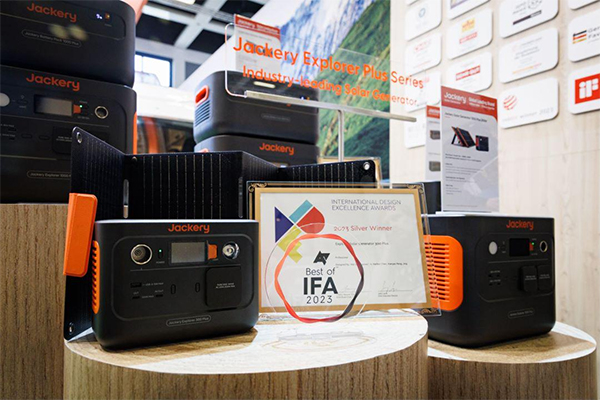 华宝新能旗下Jackery电小二光充户外电源Plus家族新品欧洲首秀 华宝新能旗下Jackery电小二光充户外电源Plus家族新品欧洲首秀