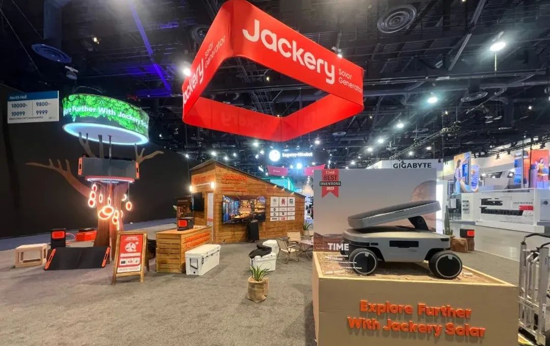 华宝新能携《时代周刊》获奖产品Jackery电小二光充火星机器人闪耀CES 2024 华宝新能携《时代周刊》获奖产品Jackery电小二光充火星机器人闪耀CES 2024