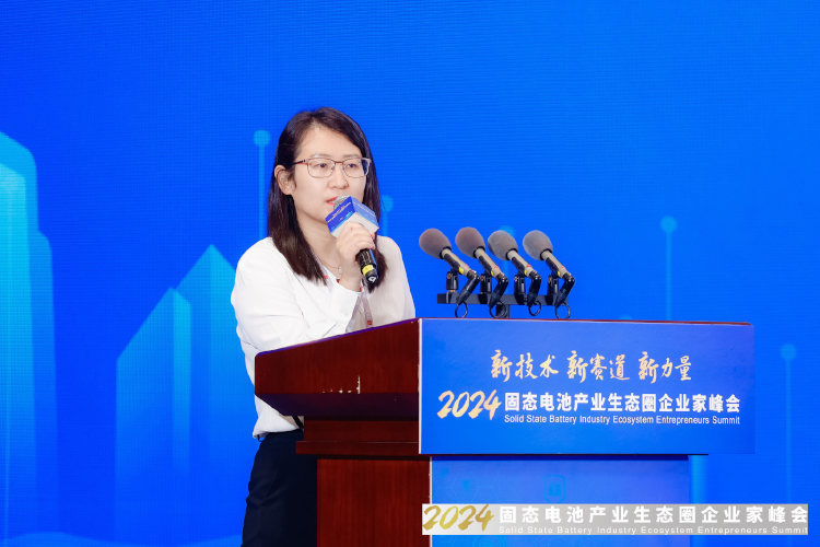 万向一二三股份公司电芯材料研发部总监、博士苏敏 万向一二三股份公司电芯材料研发部总监、博士苏敏