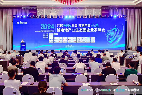 2024中国(无锡)钠电池产业生态圈企业家峰会现场 2024中国(无锡)钠电池产业生态圈企业家峰会现场