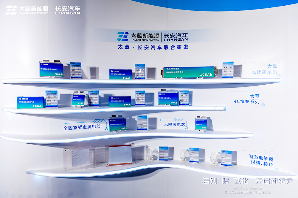 固态电池,长安汽车,太蓝新能源 固态电池,长安汽车,太蓝新能源