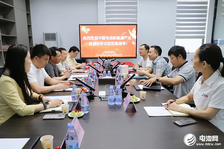 中国电池新能源产业链调研采访团(广东站)一行到访毅领智能 中国电池新能源产业链调研采访团(广东站)一行到访毅领智能