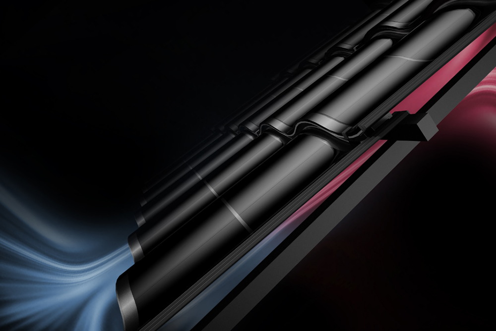 华宝新能美学曲面光伏瓦 华宝新能美学曲面光伏瓦