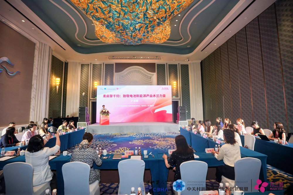 电池百人会第二届“木兰荟”女企业家峰会现场 电池百人会第二届“木兰荟”女企业家峰会现场