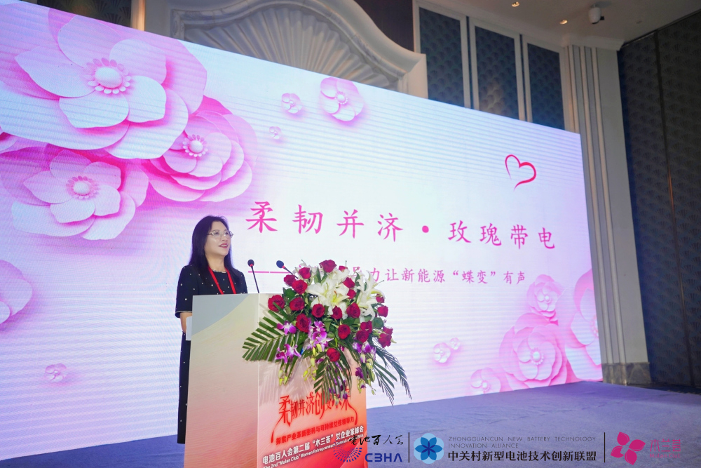 电池百人会第二届“木兰荟”女企业家峰会现场 电池百人会第二届“木兰荟”女企业家峰会现场