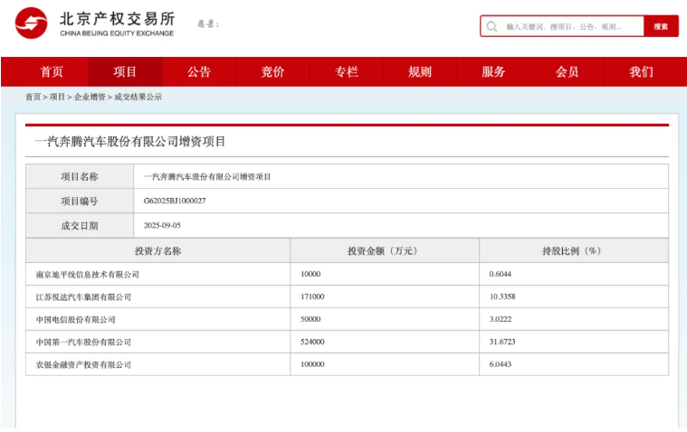 一汽奔腾 一汽奔腾