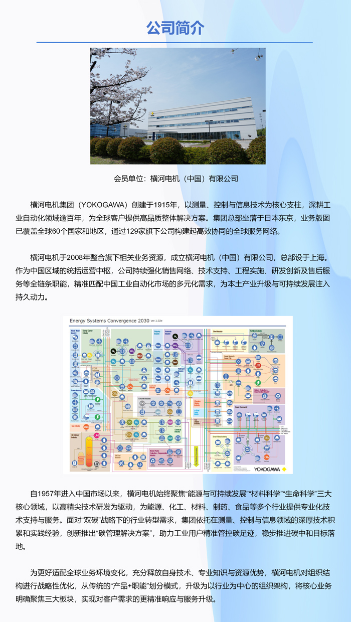 新会员单位丨横河电机（中国）有限公司