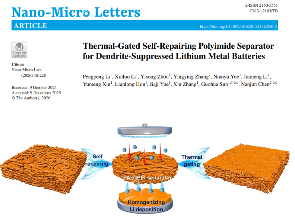 锂金属电池隔膜设计 锂金属电池隔膜设计