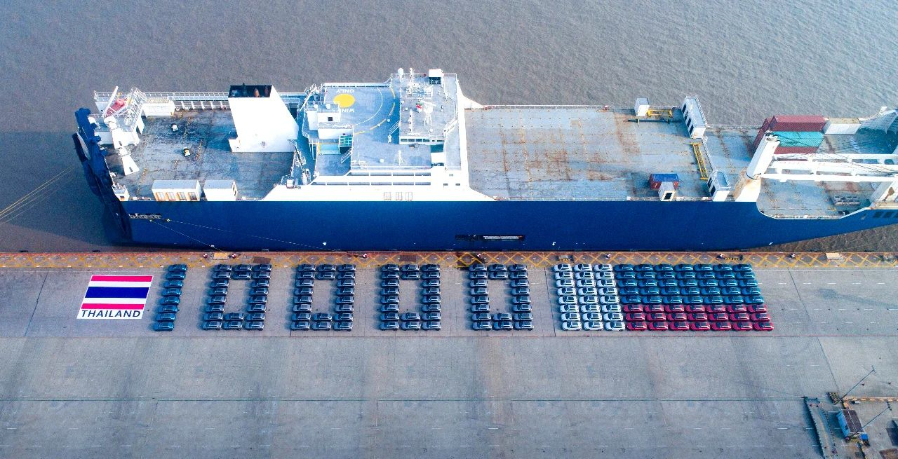 比亚迪2022年新能源乘用车出口近5.6万辆