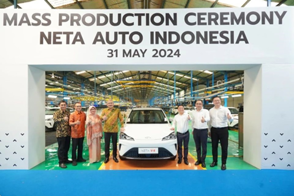 5月哪吒汽车交付重回万辆以上 印尼工厂