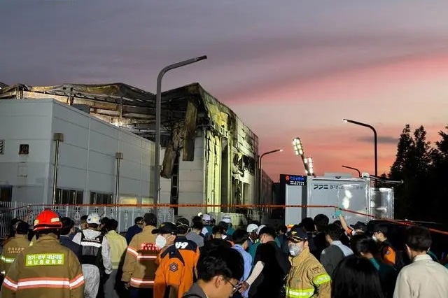 韩国最严重化工厂事故？一电池厂起火！初判