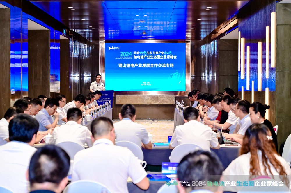 2024钠电产业发展合作交流专场会议在无锡锡