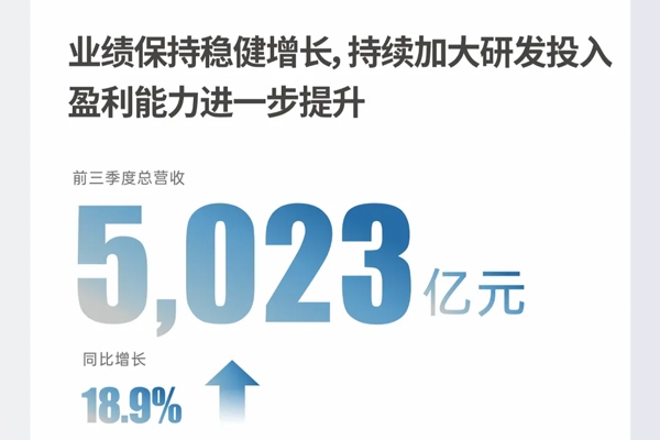 单季度营收首超特斯拉！比亚迪第三季度