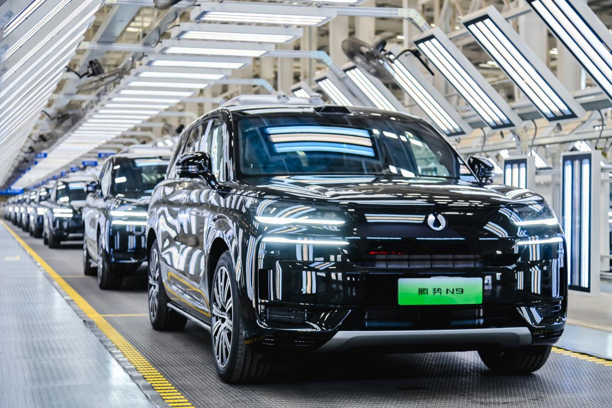 第10000辆整车下线！腾势N9领跑高端SUV市场